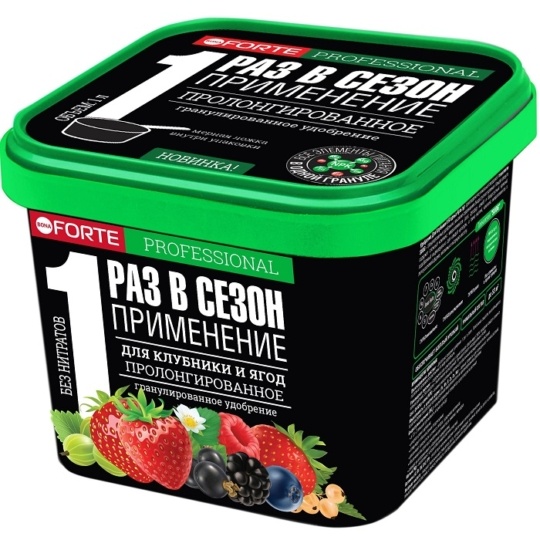 Удобрение Форте для клубники и ягод с кремнием  1л ведро (Русинхим)