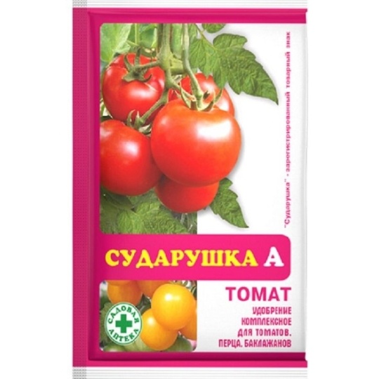 Удобрение сухое Сударушка Томат 60гр (АГРОВИТ)