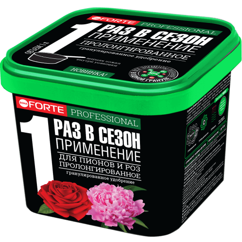 Удобрение Форте для роз и пионов с кремнием1л ведро (Русинхим)