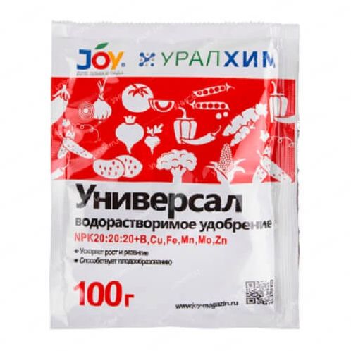 Удобрение сухое Универсал Джой 100г (Страда)
