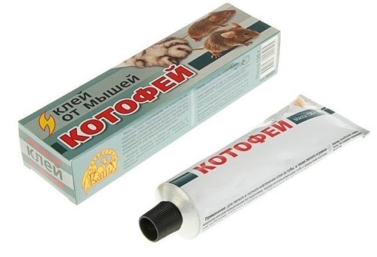 Родентицид Клей Котофей 135гр (ВХозяйство)