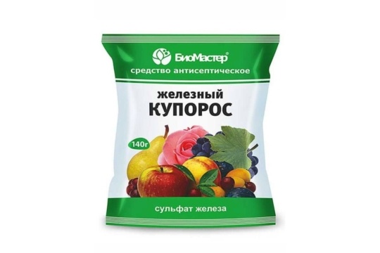 Фунгицид Железный купорос 140гр (Биомастер)