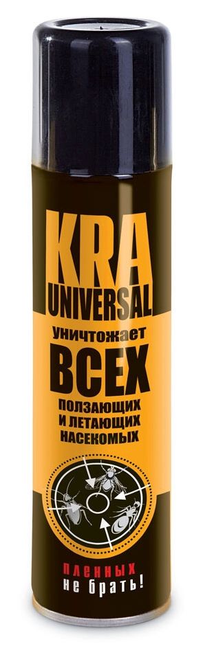 Реппелент Аэрозоль КРА-УНИВЕРСАЛ оранжевый 245мл (ВХозяйство)