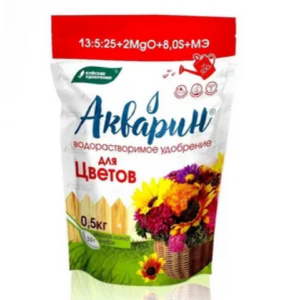 Удобрение Акварин Для Цветов 0,5кг (Буй)