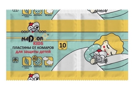 Реппелент Пластины Надзор для дететй от комаров