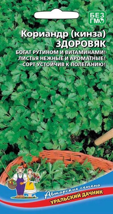 Семена Кориандр Здоровяк (кинза) (УДачник) 2 гр.