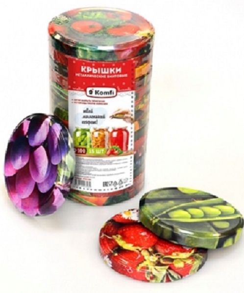 Крышка винтовая 100 (15шт) Комфи