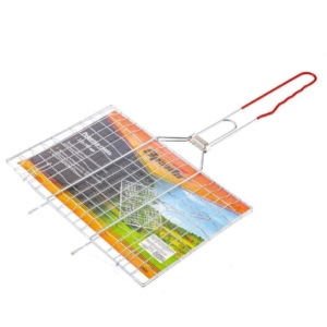 Решетка гриль 220*340 хромир PVC рукоятка 69636