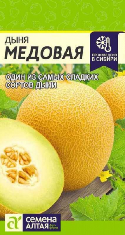 Семена Дыня Медовая (Семена Алтая)