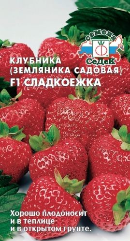 Семена Земляника Сладкоежка (Седек) 15гр