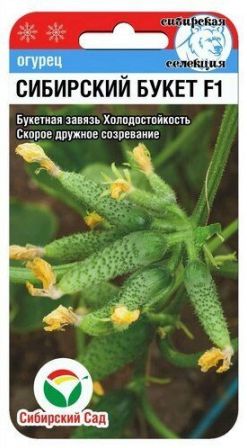 Семена Огурец Сибирский букет (Сиб.сад) 7шт