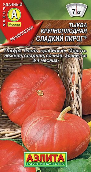 Семена Тыква Сладкий пирог (Аэлита) 1г