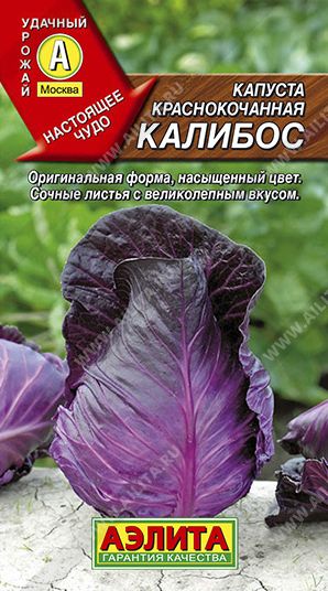 Семена Капуста кр/к Калибос (Аэлита) 0,3г