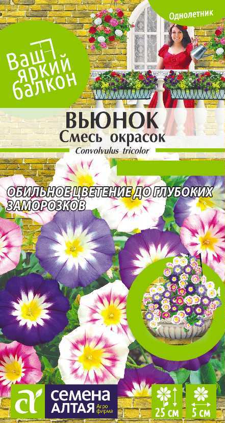Семена Вьюнок (Семена Алтая) Смесь окрасок 0,3гр