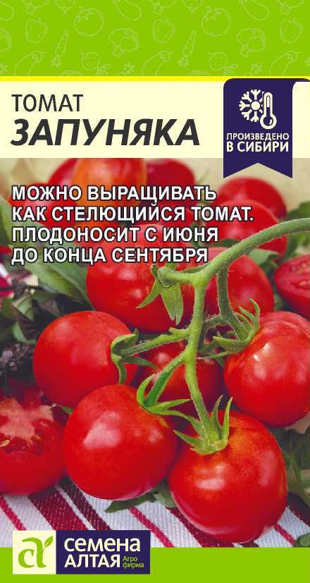 Семена Томат Запуняка (Семена Алтая) 0,05гр
