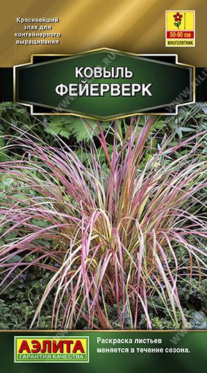 Семена Ковыль (Аэлита) Фейерверк 5шт