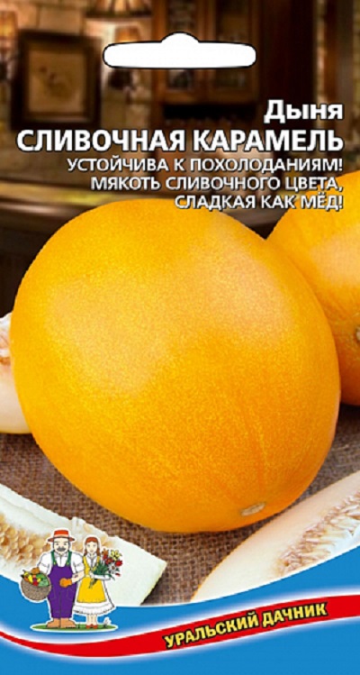 Семена Дыня Сливочная Карамель (УДачник) ц/п 12шт.