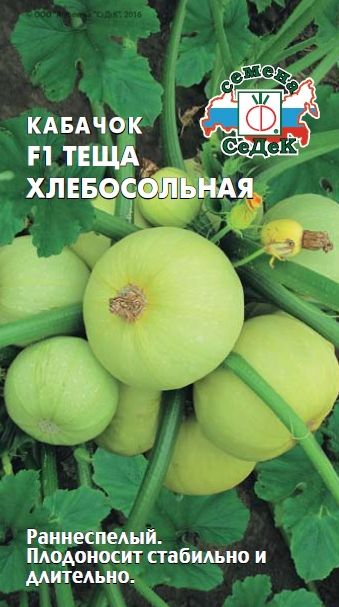 Семена Кабачок Теща Хлебосольная (Седек) 1гр