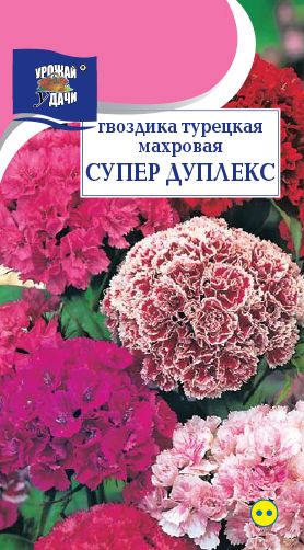 Семена Гвоздика (Урожай удачи) Супер Дуплекс турецкая 0,2г
