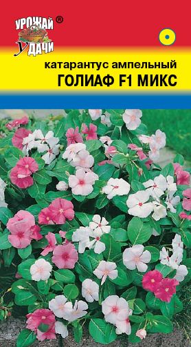Семена Катарантус (Урожай Удачи) Голиаф микс 0,01гр.