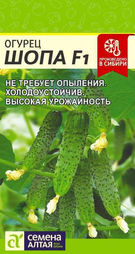 Семена Огурец Шопа (Семена Алтая) 5шт