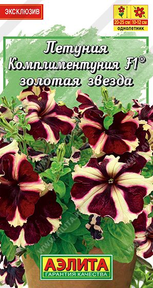 Семена Комплиментуния (Аэлита) золотая звезда 7шт