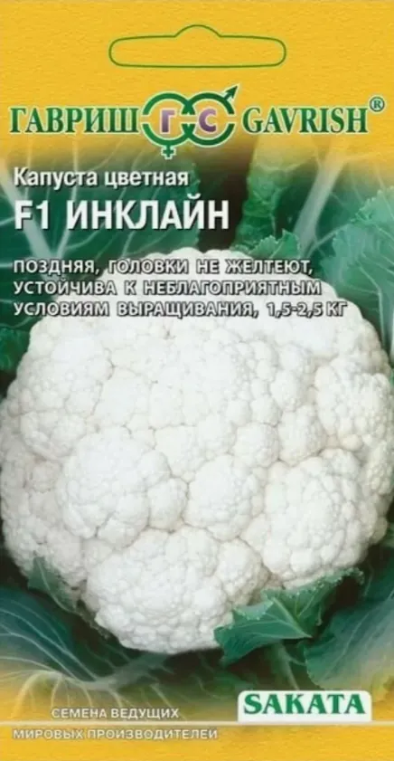 Семена Капуста цветная Инклайн (Гавриш) 10шт