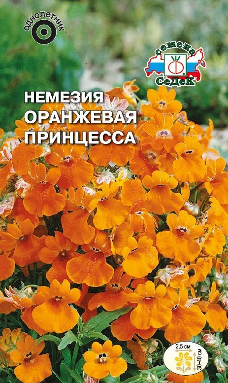 Семена Немезия (Седек) Оранжевая принцесса