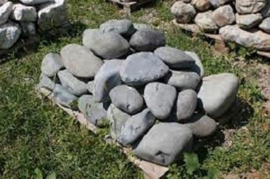 Булыжник синий (фракция 200-300мм)
