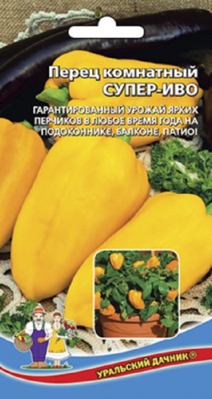 Семена Перец Супер-Иво (УДачник) комнатный