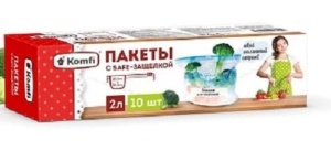 Пакеты с safe-защелкой 2л L (10шт)