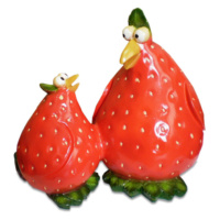 Клубничные курочки (гипс)