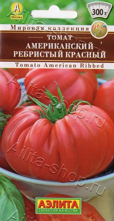 Семена Томат Американский ребристый красный (Аэлита) 20шт