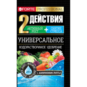Удобрение сухое Форте Универсальное с аминокислотами 100 г (Русинхим)