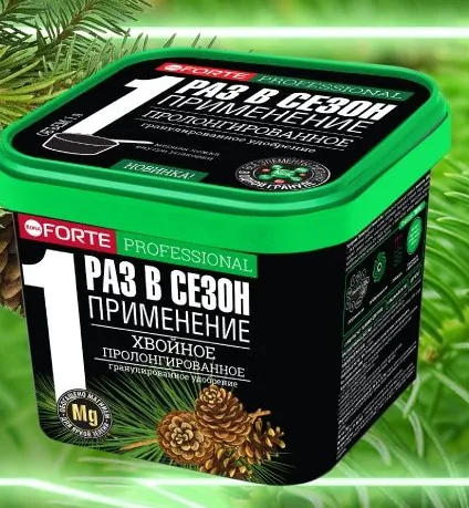 Удобрение Форте СуперМагний для хвойных и декоративных 1л ведро (Русинхим)