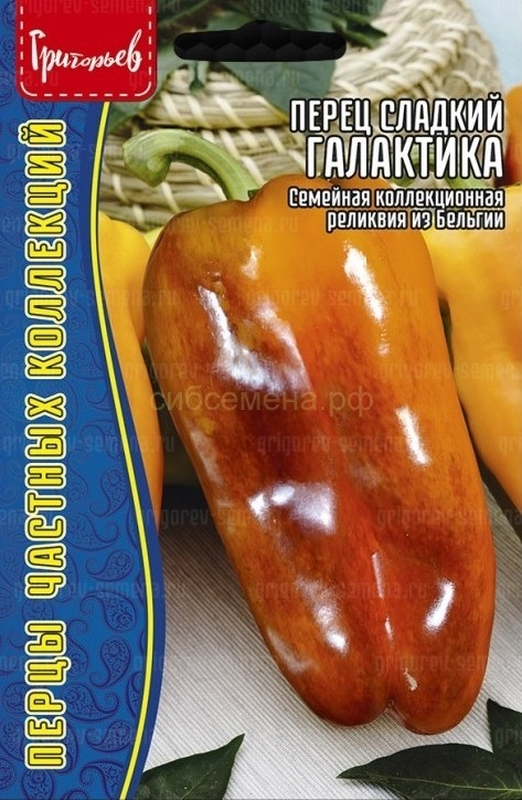Семена Перец Галактика (Редкие Семена) 5шт