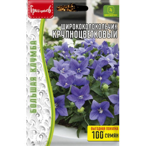 Семена Ширококолокольчик (Редкие Семена) Крупноцветковый 0,13г