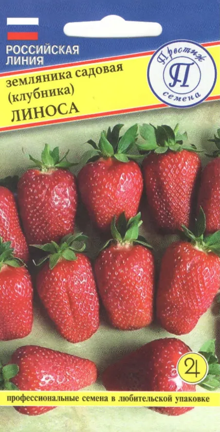 Семена Земляника Линоса (Престиж) 0,01гр